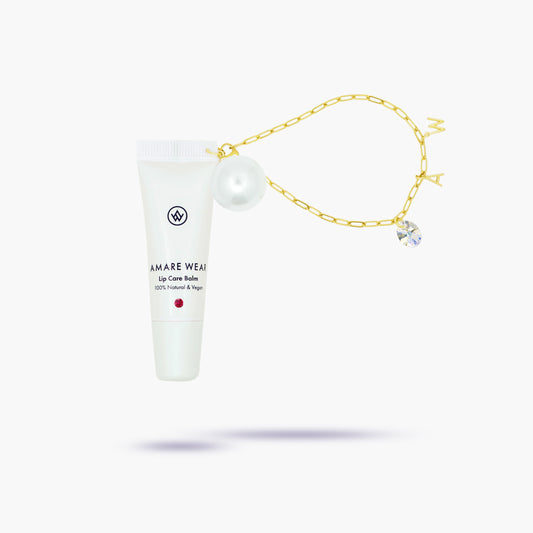 Luxury Vegan Tinted Balm + Initial & Swarovski® Crystal