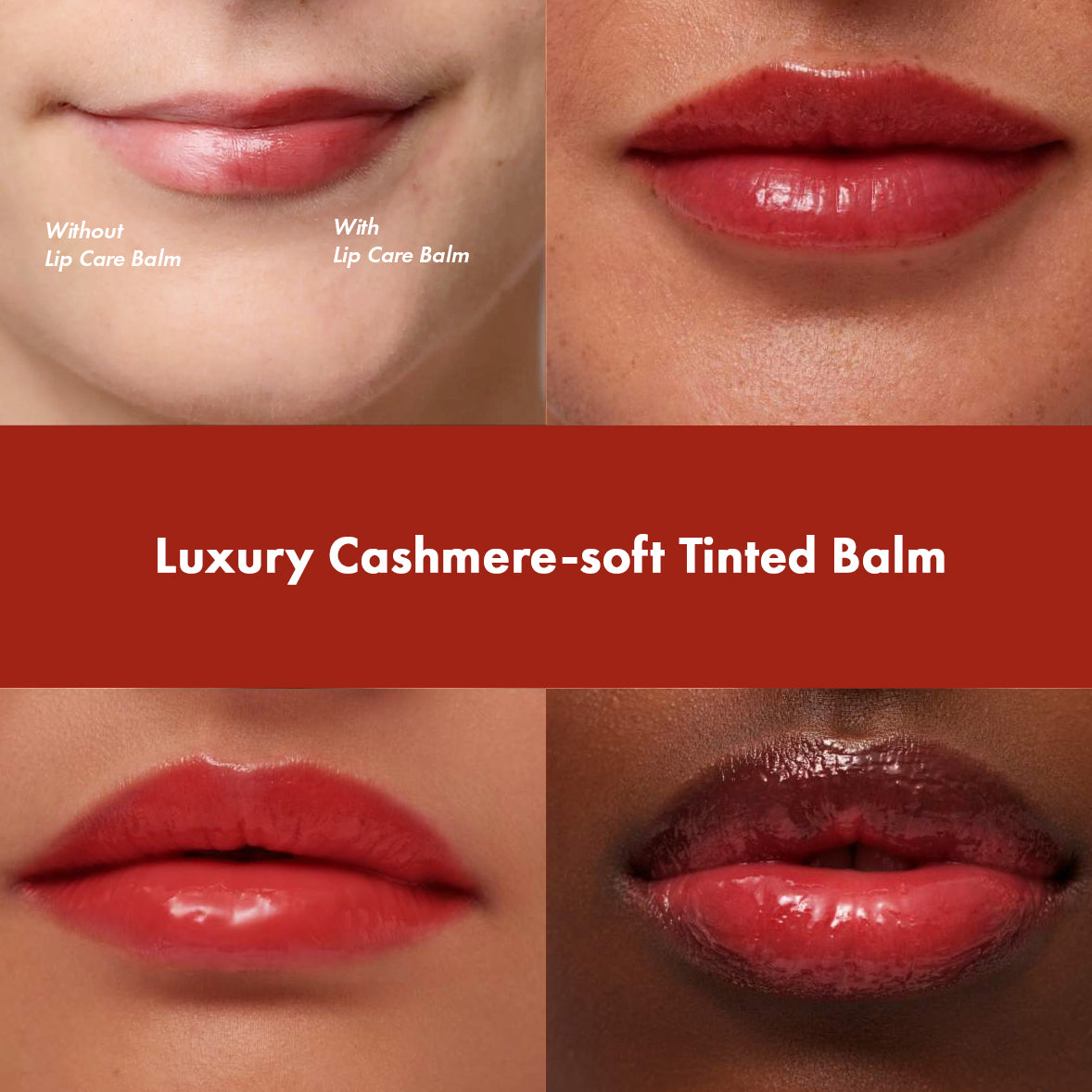 Luxury Vegan Tinted Balm + Initial & Swarovski® Crystal